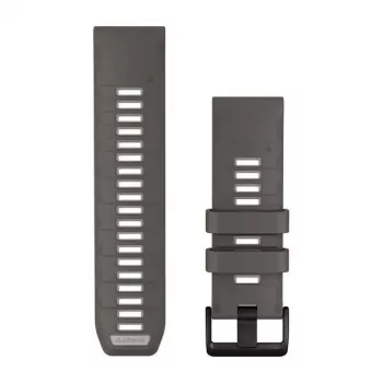 Garmin QuickFit 26 kellarihmad, Pebble Grey/Silver Grey silikoon [010-14510-00]
