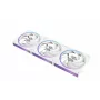 Zalman ZM-DF120R A3 valge 120 mm pööratud daisy chain ARGB ventilaator, 3 pakk