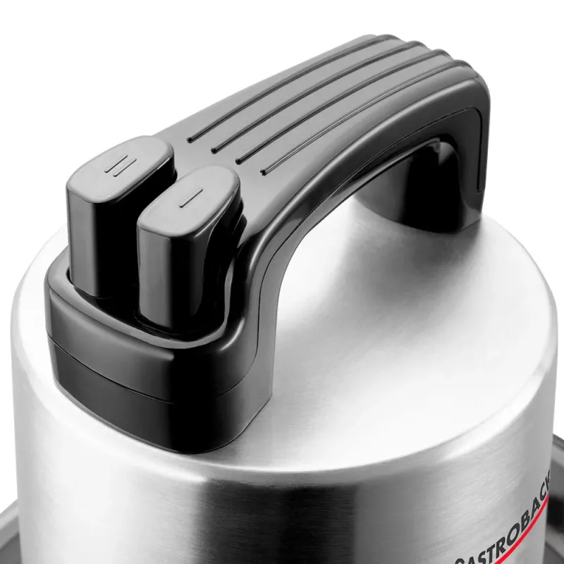 Gastroback 40966 Design Multi Chopper Professional 600 W 1,0 L klaasanum roostevaba teras