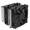 Zalman CNPS12X BP Must CPU Jahuti - 120mm PWM Ventilaator, Sinine LED, 6 Soojustoru, Intel/AMD
