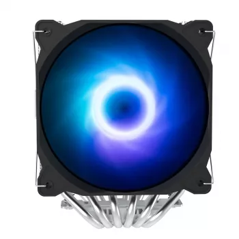 Zalman CNPS12X BP ARGB kahe torniga CPU jahuti, 2x120mm PWM ventilaatorid, must