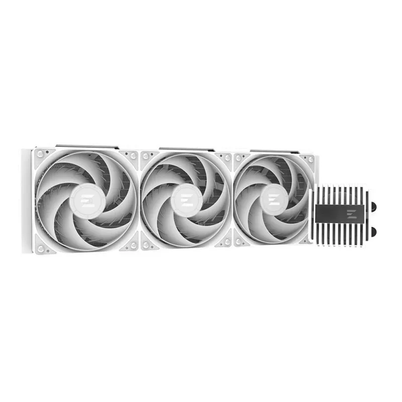 Zalman ALPHA2 V2 A36 360mm ARGB valge kõik-ühes vedeljahutus CPU jahuti