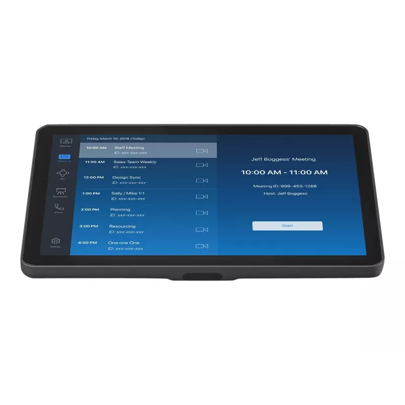 Logitech Rally Bar + Tap IP videokonverentsi komplekt keskmise suurusega ruumidele, grafiit, 4K UHD, Zoomi ja Microsoft Teamsi sertifikaat