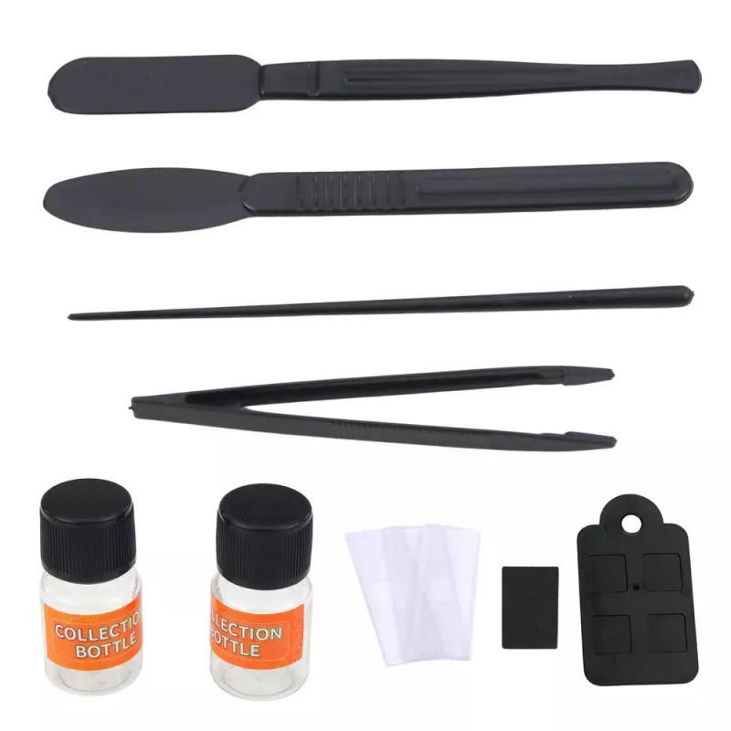 LEAN TOYS Mikroskoop Hariduslik Komplekt Lastele Suum 1200x Tarvikud Valge