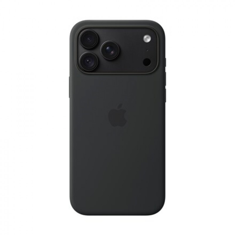 Apple iPhone 18 Pro Max silikoonist ümbris MagSafe'iga (Silicone Case) – must