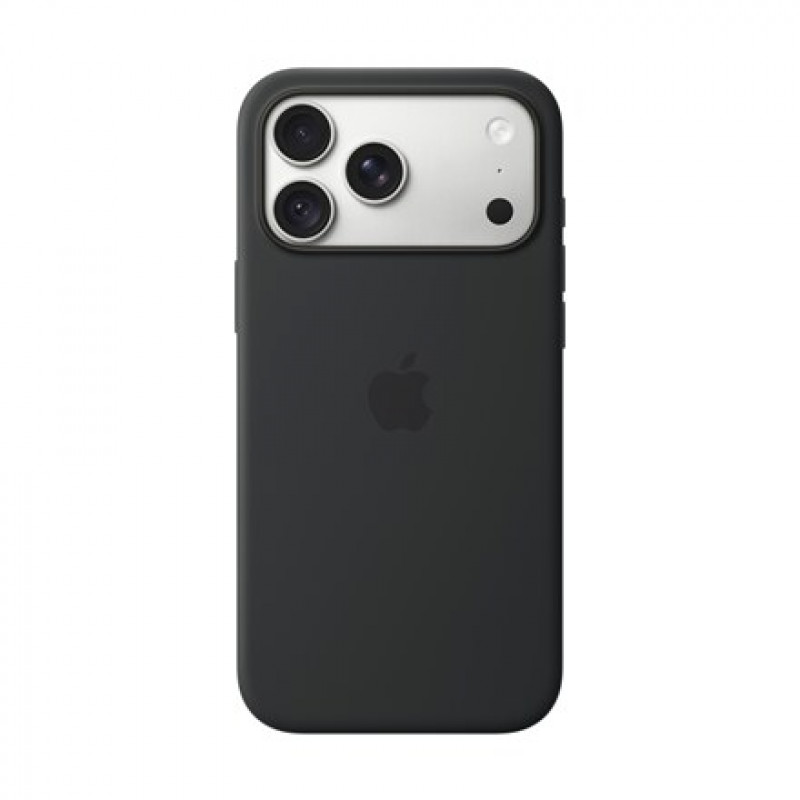 Apple iPhone 18 Pro Max silikoonist ümbris MagSafe'iga (Silicone Case) – must