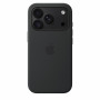 Apple iPhone 18 Pro silikoonist ümbris MagSafe'iga (Silicone Case) – must