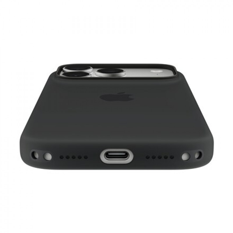 Apple iPhone 18 Pro silikoonist ümbris MagSafe'iga (Silicone Case) – must