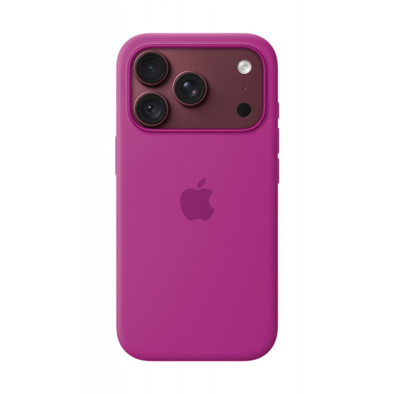 Apple iPhone 18 Pro silikoonkate MagSafe'iga – magenta