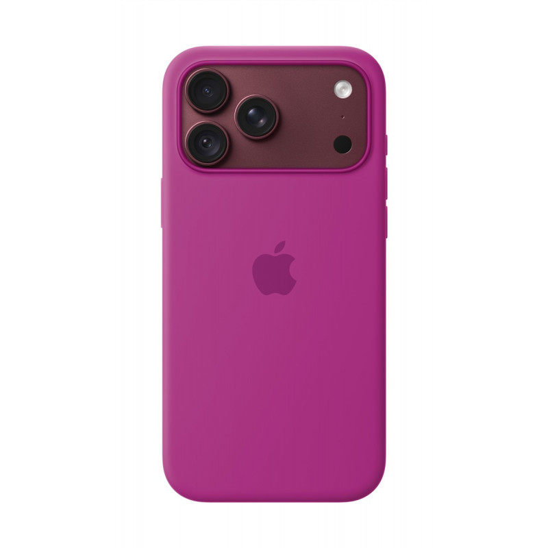 Apple iPhone 18 Pro Max silikoonümbris MagSafe'iga – magenta
