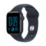Apple Watch SE 3 GPS 40mm Midnight alumiiniumkorpus tumesinise spordirihmaga - S/M