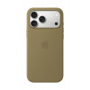 Apple iPhone 18 Pro Max silikoonist ümbris MagSafe'iga (Silicone Case) – oliivi