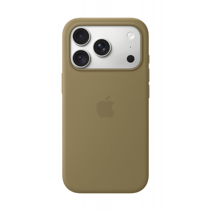 Apple iPhone 18 Pro silikoonist ümbris MagSafe'iga (Silicone Case) – oliivi