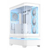 ASUS PRIME AP304 TG ARGB Valge ATX Mid Tower arvutikorpus