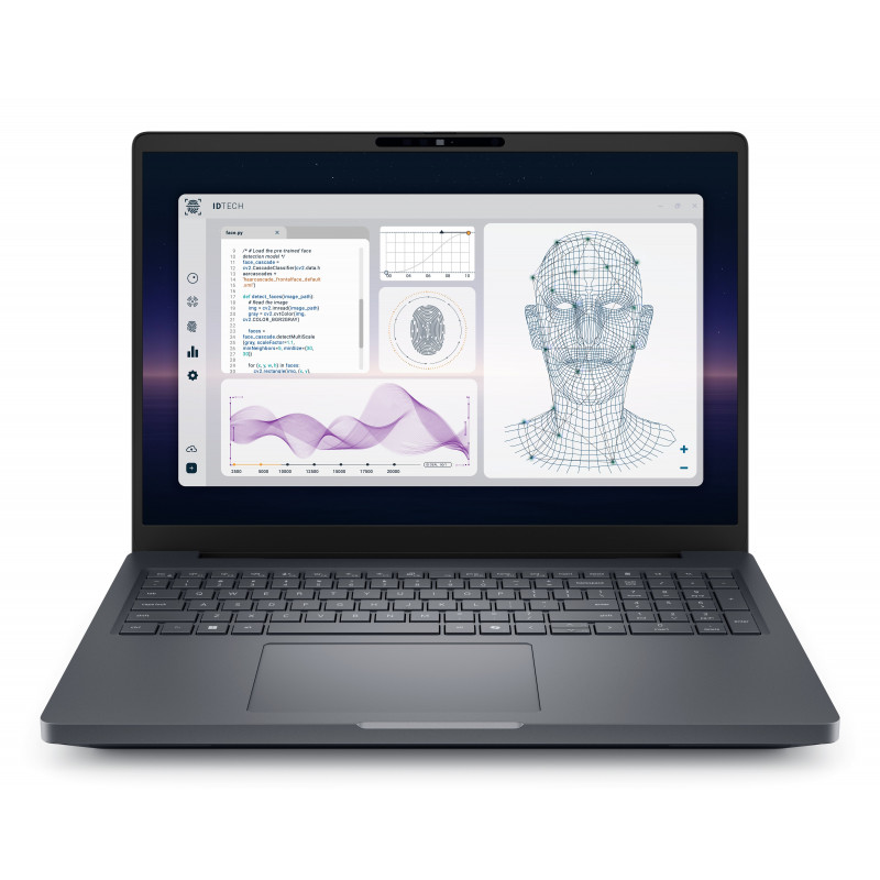 Dell Pro Max 16 Plus MB16250 16 inch WUXGA sülearvuti - Intel Core Ultra 7 265HX, 32GB RAM, 1TB SSD, NVIDIA RTX PRO 3000 Blackwell, Windows 11 Pro