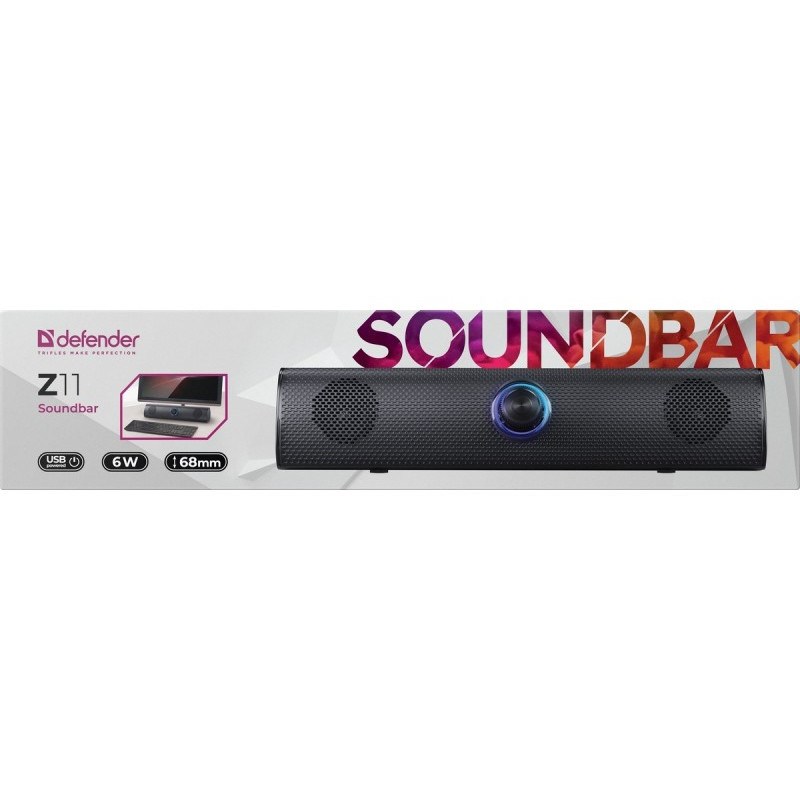 Defender Z11 Soundbar 6W LED, must