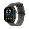 Apple Watch Ultra 4 GPS + Cellular 49mm must titaankorpus poolläbipaistva musta Ocean rihmaga