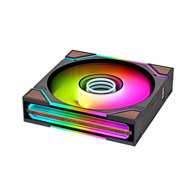 Thermaltake SWAFAN 120 EX INFINITY Wood Edition 120 mm korpuse ventilaator, 3-pakk