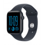 Apple Watch SE 3 GPS + Cellular 44 mm Midnight alumiiniumkorpus sinise spordirihmaga, S/M