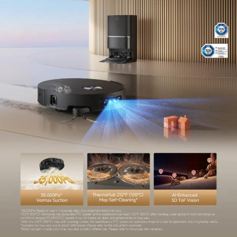 Dreame L60 Ulta RLL37CE0-BK robot tolmuimeja, must