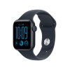 Apple Watch SE 3 GPS + Cellular 40mm süsimustast alumiiniumist korpus tumesinise spordirihmaga - M/L