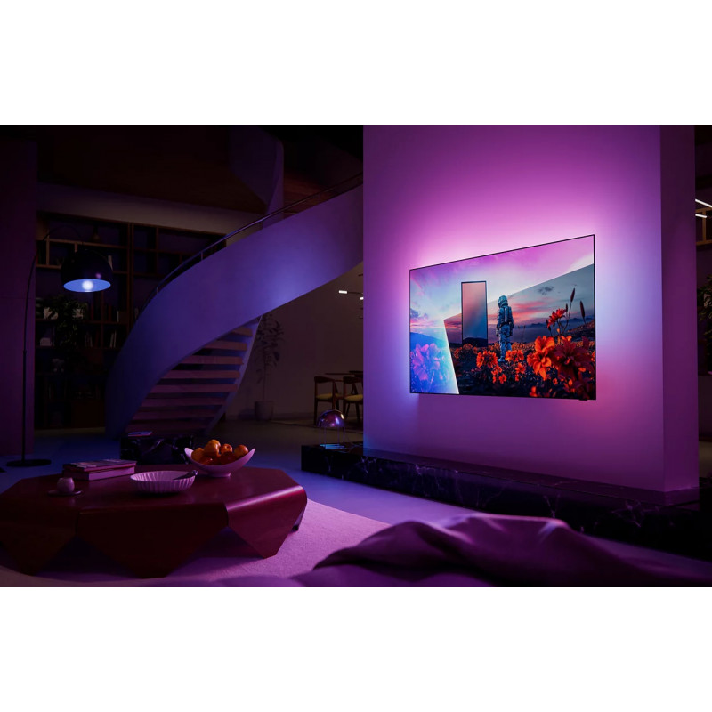 Philips 65OLED811 65 inch (164 cm) 4K UHD OLED nutiteleviisor Ambilightiga, Titan OS