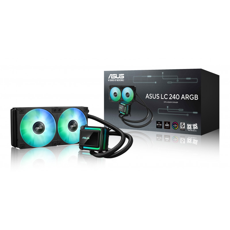 ASUS LC 240 ARGB AIO vedelikjahutus protsessorile