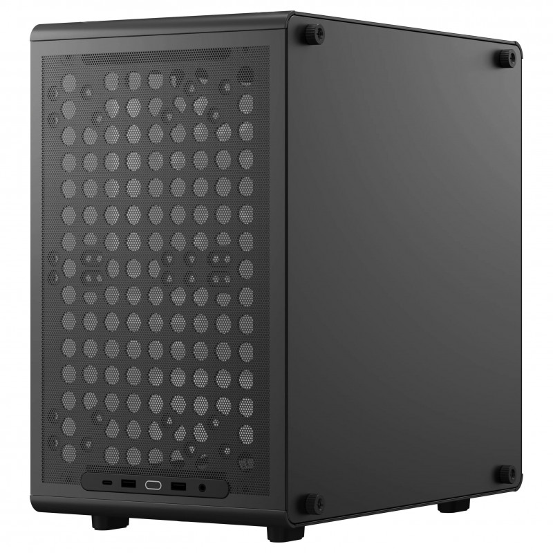 Cooler Master Q300L V3 Micro-ATX Mini Tower arvutikorpus karastatud klaasiga, must