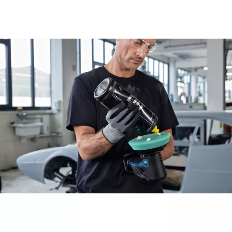Bosch GPX 12V-125 Professional juhtmeta poleerija 06019L4100, 12 V, 125 mm, sinine/must, Solo (ilma aku ja laadijata)
