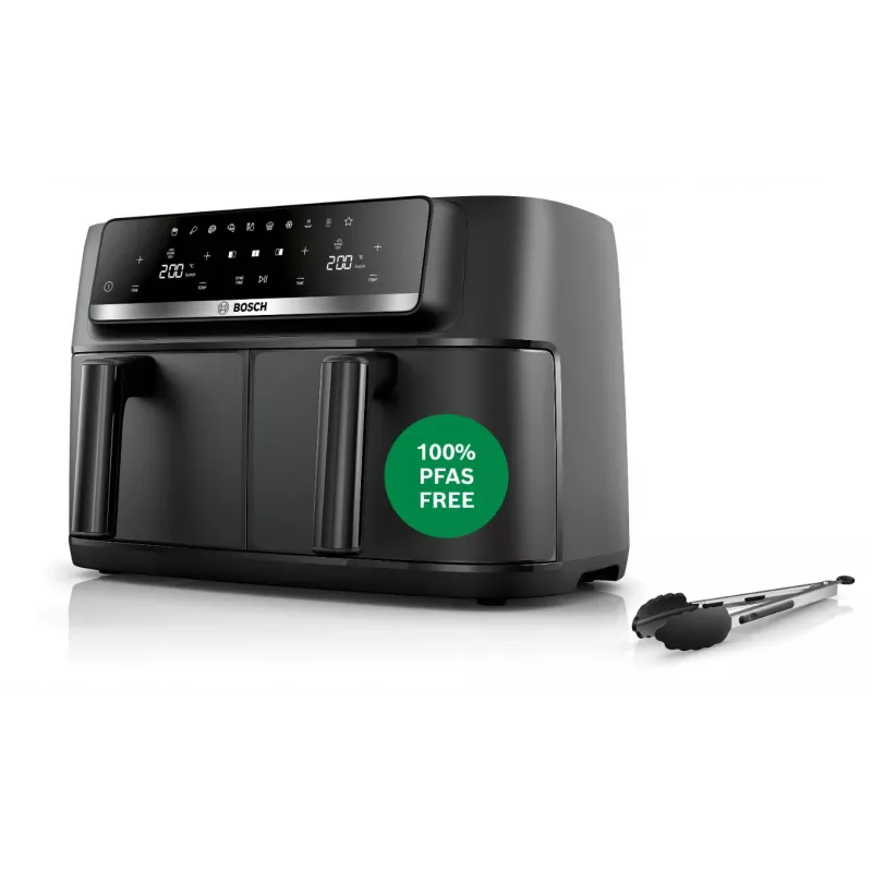 Bosch Serie 4 MAFD440B7 kahe korviga õhufritüür, 9 L, 2500 W, must