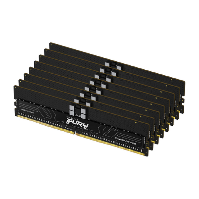Kingston FURY Renegade Pro 256GB (8x32GB) DDR5-6400 CL32 ECC Registered mälukomplekt