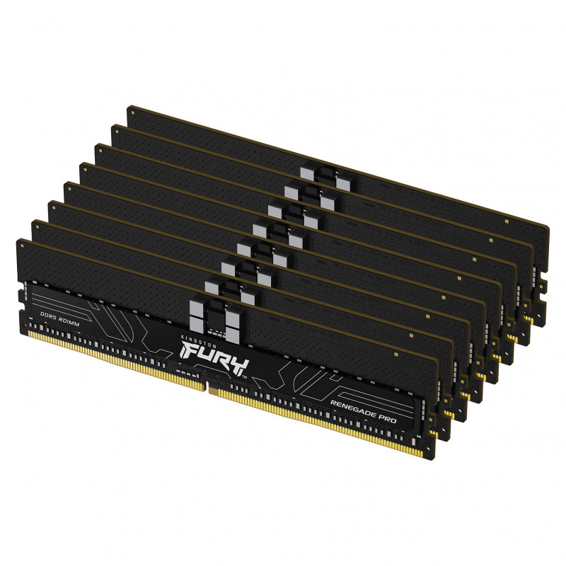 Kingston FURY Renegade Pro 256GB (8x32GB) DDR5-6400 CL32 ECC Registered mälukomplekt