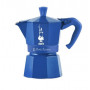 Bialetti Candyland Moka Express 3TZ käsitsi kohvimasin, 150 ml, sinine