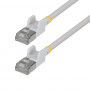 StarTech Õhuke Cat6a U/FTP Patch-kaabel RJ45, 0,15 m, Valge