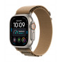 Apple Watch Ultra 4 GPS + Cellular 49mm Natural Titanium korpus Desert Alpine Loop rihmaga - M