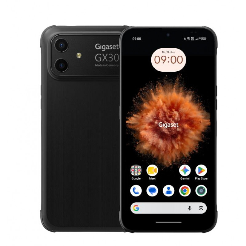 Gigaset GX30 vastupidav nutitelefon titaanmust, 16,7 cm, 128 GB, 6,58 inch
