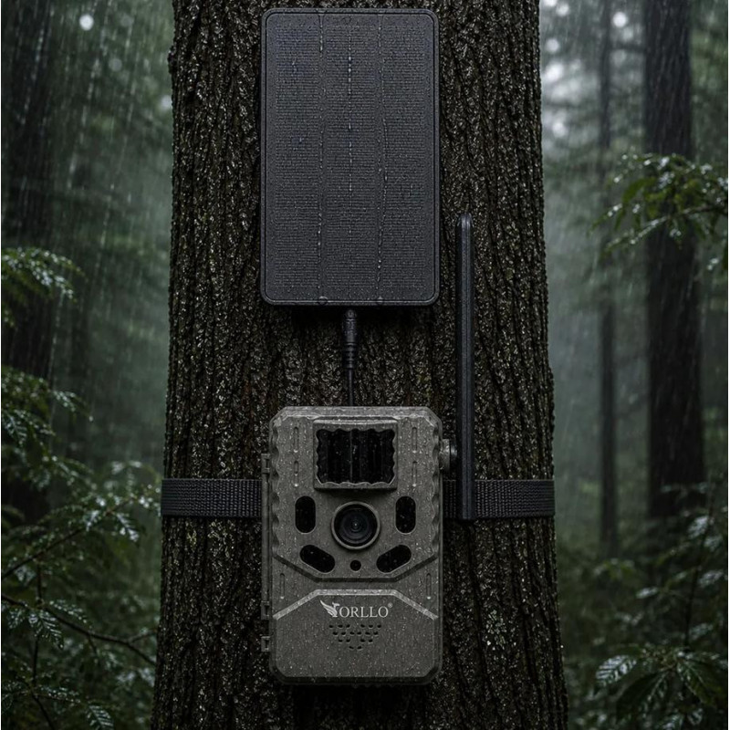 Orllo Huntercam 6 SIM 4G päikesepaneeliga jahikaamera