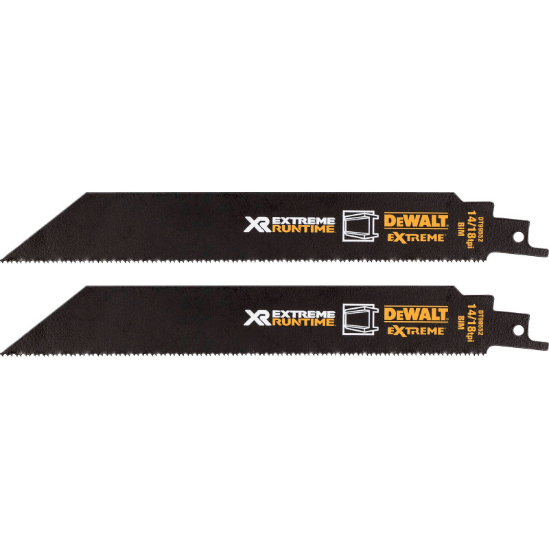 DeWalt Extreme Runtime DT99550-QZ tikksaelehtede komplekt, 13 osa, 152-230 mm