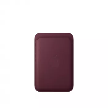 Apple iPhone FineWoven rahakott MagSafe'iga – Burgundia