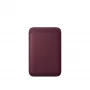 Apple iPhone FineWoven rahakott MagSafe'iga – Burgundia