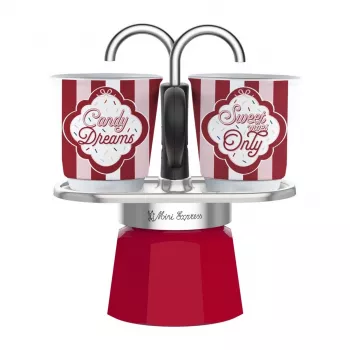 Bialetti Mini Express mokapoti komplekt 2 tassiga (5461)