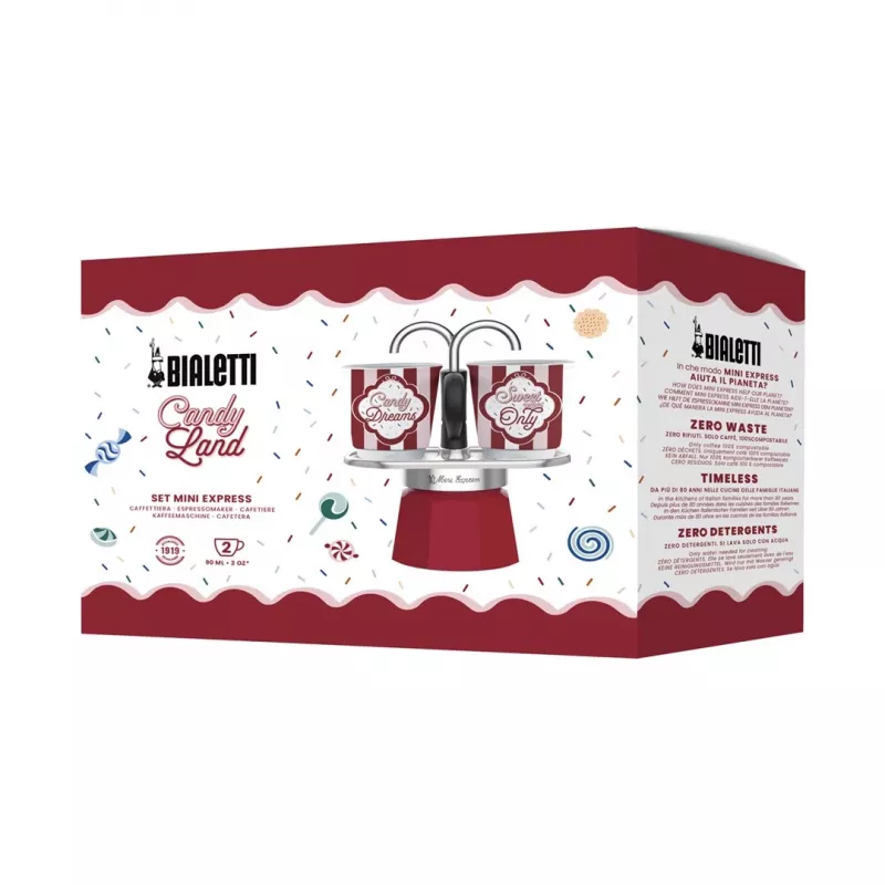 Bialetti Mini Express mokapoti komplekt 2 tassiga (5461)
