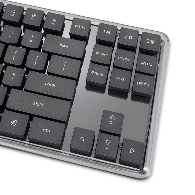 Lenovo traadita mitmikrežiimiga mehaaniline klaviatuur 8000, Saksa paigutus, hall