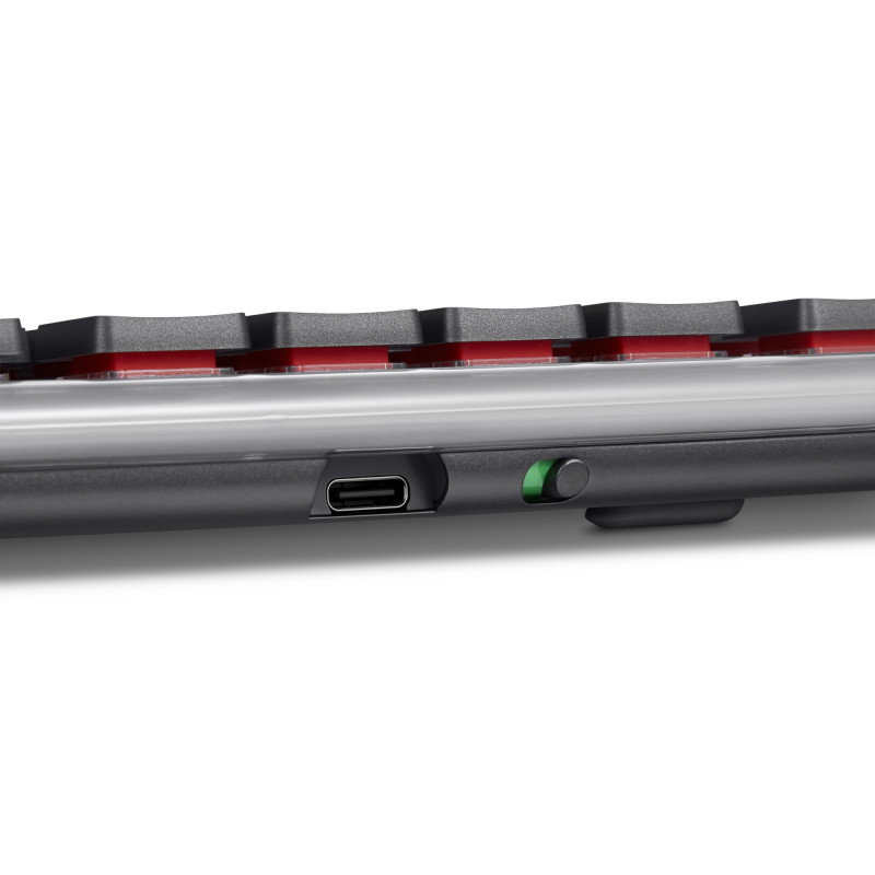 Lenovo traadita mitmikrežiimiga mehaaniline klaviatuur 8000, Saksa paigutus, hall
