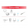 Equip Cat6a S/FTP patchkaabel RJ45, 35 m, hall, LSZH