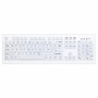 Active Key AK-C8100 traadita hügieeniklaviatuur, suletud, Šveitsi paigutus (QWERTZ), valge