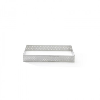 De Buyer Perforeeritud Roostevabast Terasest Ruudukujuline Tordivorm, 7 cm (3099.19)