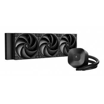 DeepCool LE360 V2 ZERO DARK AIO vedelikjahuti CPU-le, must