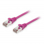 Equip Cat6a S/FTP patchkaabel RJ45, 3 m, lilla, LSZH
