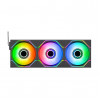 Thermaltake SWAFAN INFINITY EX14 ARGB Sync 140 mm korpuseventilaator, must, 3-pakk